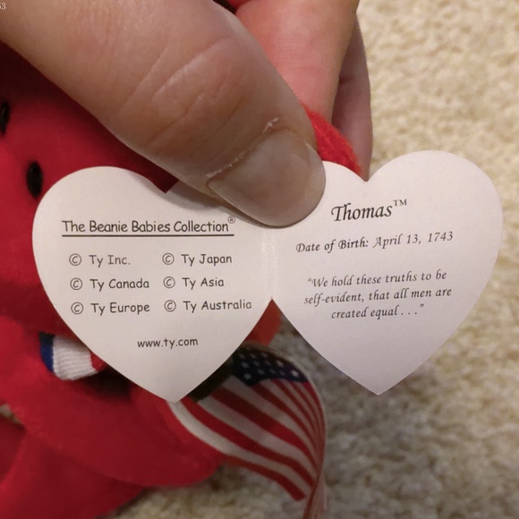 TY Beanie Babies - Thomas - Picture 2 of 4